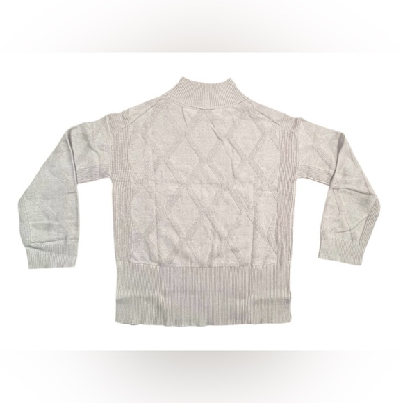 Cozy Mock Neck Relaxed Fit Sweater - Picture 4 of 12